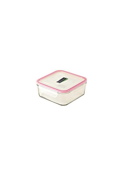 Prima Nova 490 ml Capacity Glasslock Square Glass Storage Container - D-Mcsb049