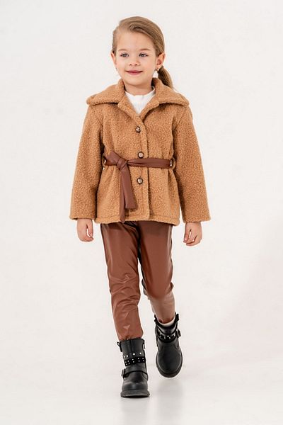 HAUSEkids Σετ 4-7 ετών Nature Winter Girl's 4-Pece Set - Caramel