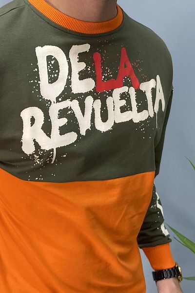 Alışveriş Sokağı Λεπτό φούτερ με στάμπα Crew Neck Oversize