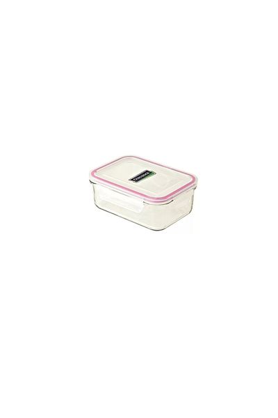BİEV 480 ml GLC022 Model Taper Glass Storage Container
