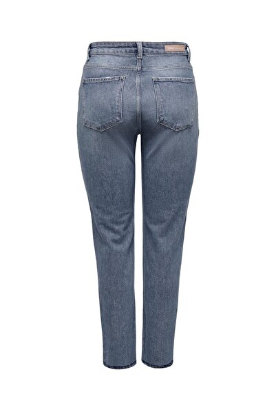 ONLY Düz Kesim kot pantolon ONLEMILY Hohe Taille Gerade geschnitten Jeans