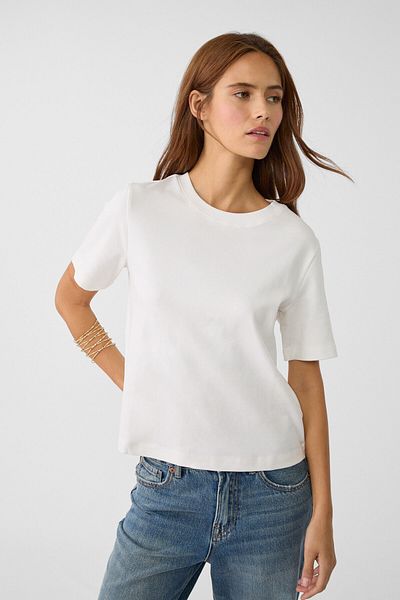Stradivarius Basic regular fit T-shirt