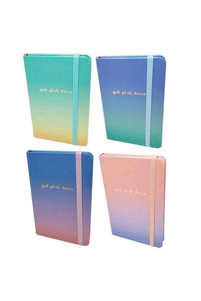 Mikro A6-04 Two-color Lined Notepad - 80yp