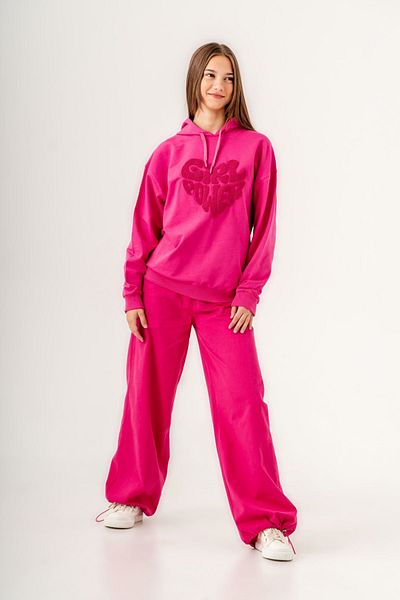HAUSEkids 8-14 Years Old Dream Love Girl's 3-piece Set - Fuchsia