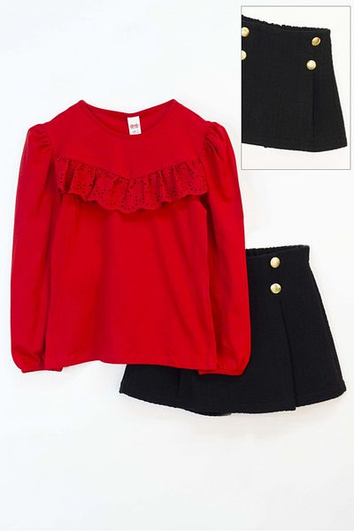 DMB BOYS & GIRLS Girl's Shorts and Skirt Set