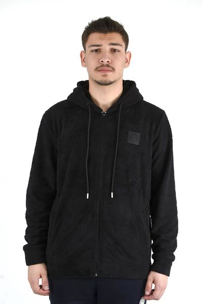 ATMACASM Black Hooded Fleece