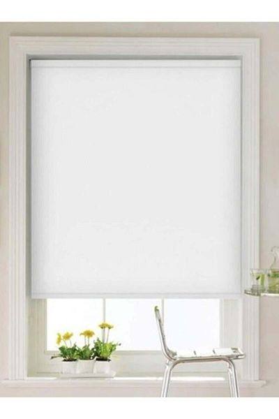 Özel Jaluzi White Blackout Roller Blinds