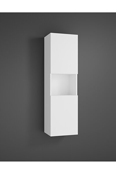 rafineritasarım LİSA Banyo Dolabı Duvara Monte Raflı MDF