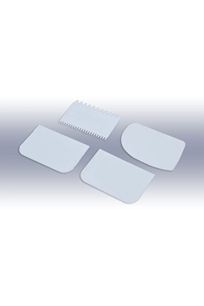 artizanmutfak مجموعة أرسيفا مكونة من 4 مكشطة عجين صغيرة