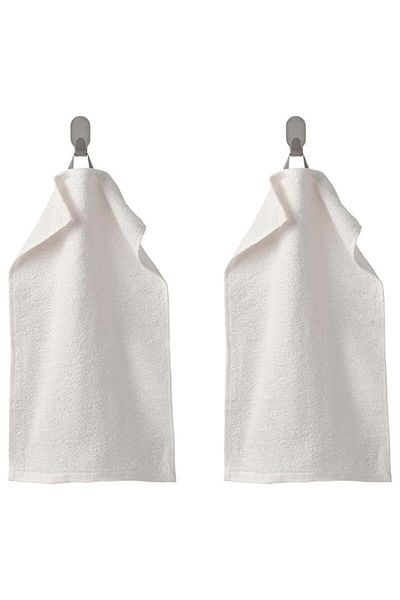 IKEA Δαχτυλίδια Χεριών Λευκό 30x50 εκ. 2 τεμ. 00512883