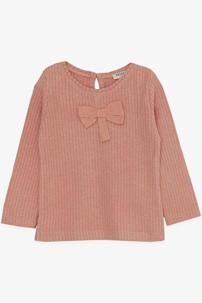 Breeze Girl's Tights Set with Bow, 9 Months-3 Years, Dried Rose