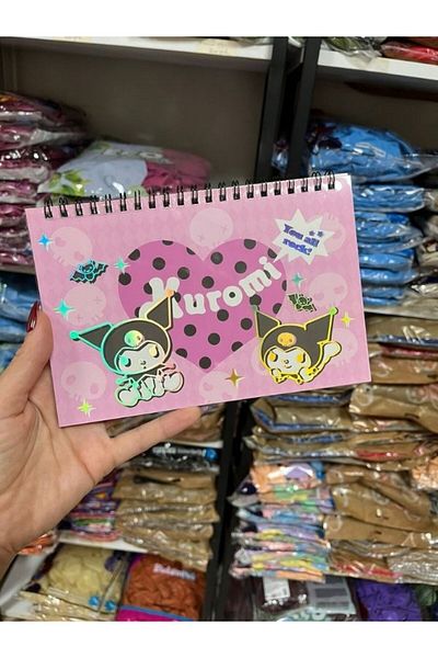 BALON HOME Sanrio Kuromi, My Melody, Hello Kitty (10 Sheets Sticker Book)