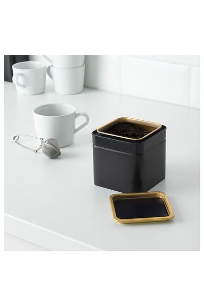IKEA صندوق معدني مغطى 10x10x10 سم 20373206
