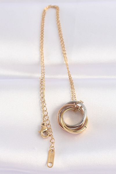 Skygo 316L Steel Chain - Colorful Necklace Model TJ-BKO8668