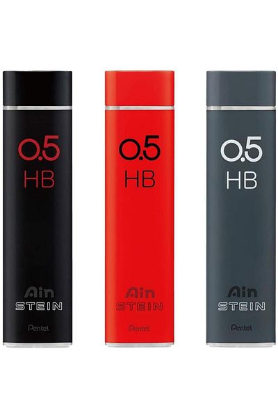 Pentel Ain Stein Smash Edition 0.5 mm Hb 40 Pack Tip - Red Box