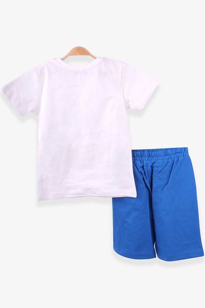Breeze Boy's Shorts Set Pirate Animals Printed 1-4 Years, Ecru