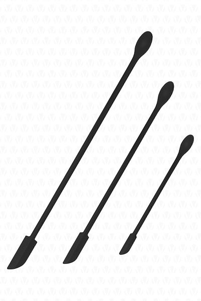 valletta Darko Fireproof Non-Stick Silicone 3 Piece Jar Stripper Black