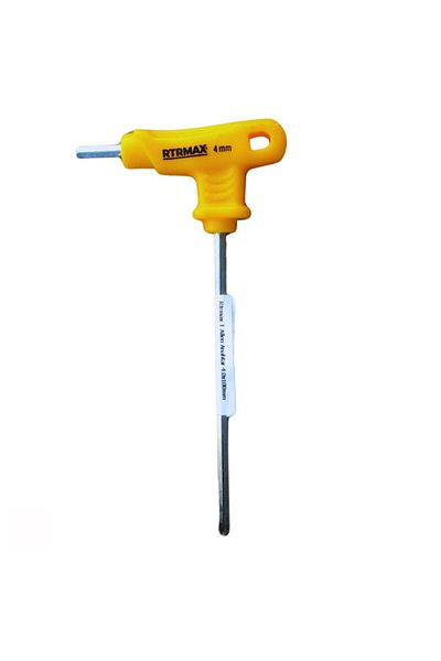 Rtrmax 4.0x100mm T Allen Key with Handle