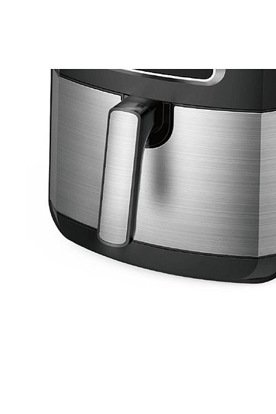 DOTS Air Fryer, Capacity 6.5 Liters, Digital Control - 1700 Watt - Silver & Black