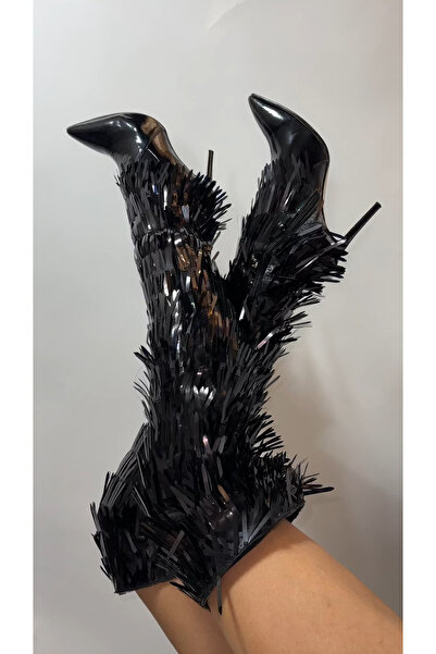 Giydim Gidiyor Jungo Rugan Dizüstü Çizme Siyah