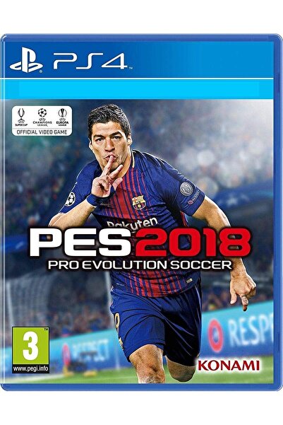 Genel Markalar Konami Pes 2018 Ps4 4 Pes 18 Türkçe