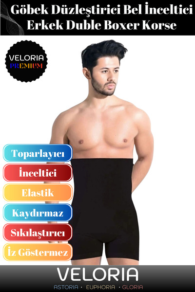 Veloria Premium Seri Basen Toparlayıcı Sıkılaştırıcı Göbek Düzleştirici Bel İ...