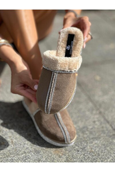 Giydim Gidiyor Bež Elia Papuče