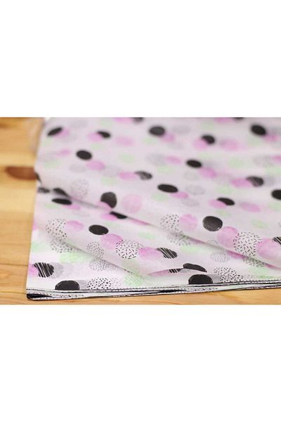 demontecraft Colorful ball pattern plush paper 10pcs 50x70 size