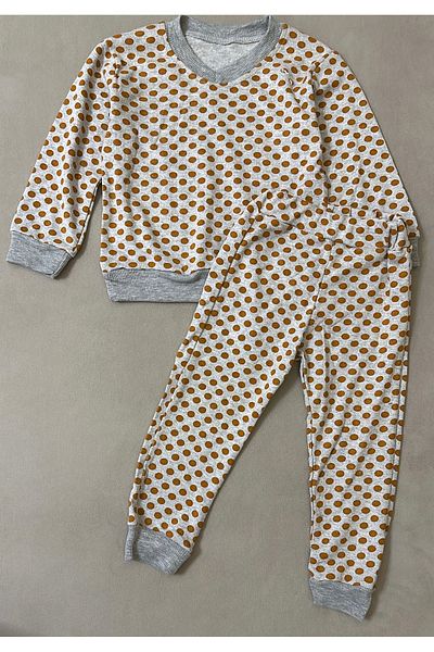 SANTRALBEBE Set de pijamale de sezon unisex cu pete