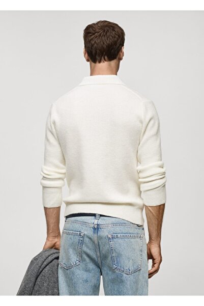 MANGO Man Normal kesim triko polo gömlek