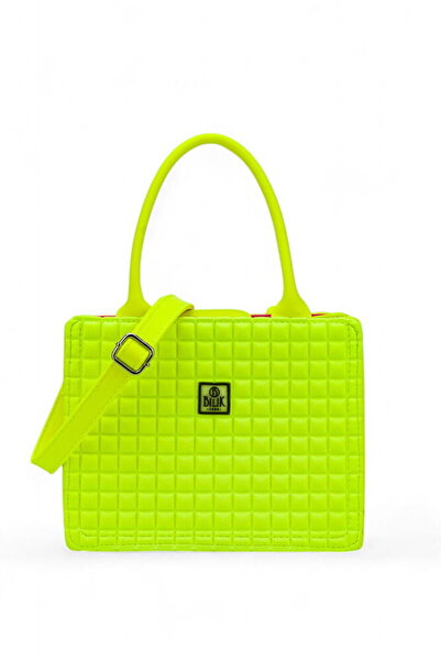 Bilik Deri Geantă de mână pentru femei Scuba Yellow BLKF CUBA