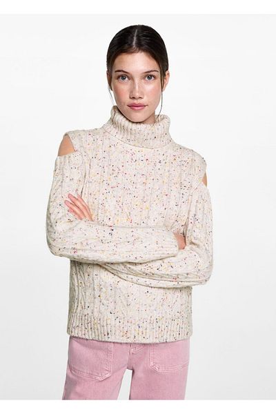 Mango Teen Low-Cut Sweater