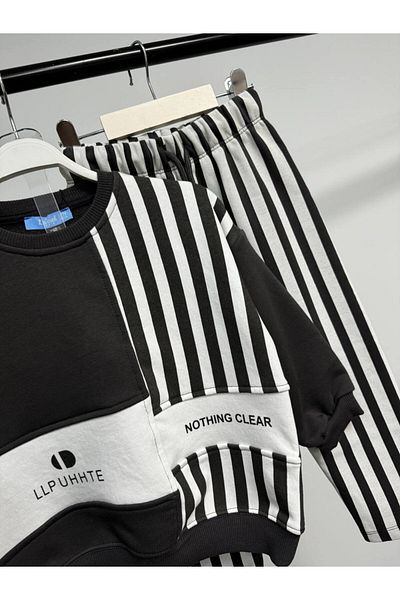 JuraKids Laciel Paris Bottom Top Suit Striped Suit