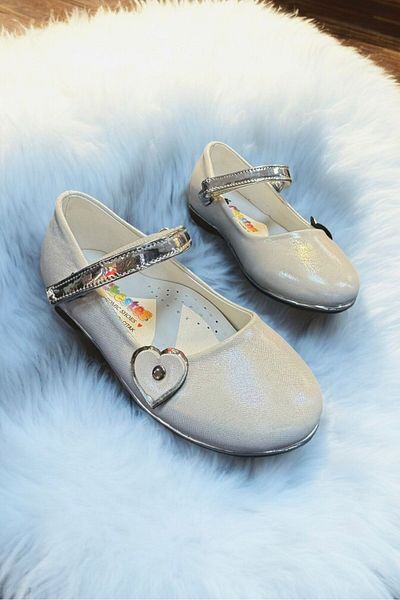 PATİK BEBE Girl's Hearted Ballet Flats
