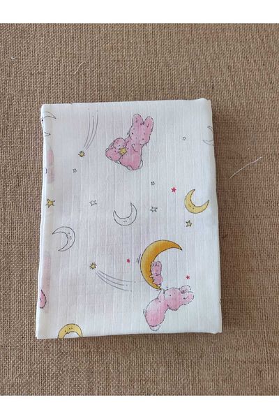 Alpıno Newborn - Muslin Blanket and Blanket (100% Cotton Baby Blanket, 85cm X 85cm)