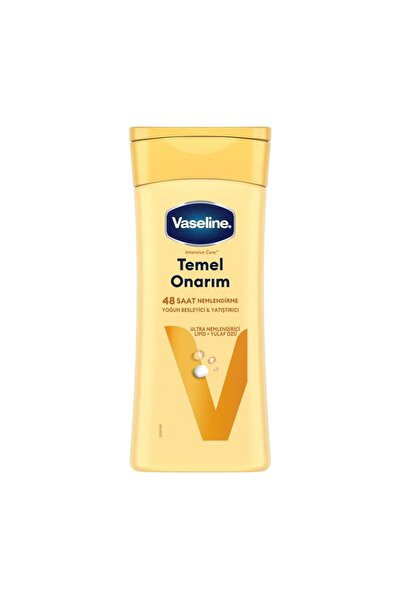 Vaseline Vücut Losyonu Temel Onarım Kuru Ciltler Için 200 ml