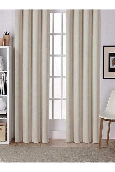 Özel Jaluzi Cream Satin Sunshade curtain