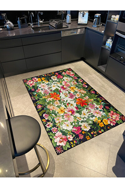 Rugs Modern Halı سجادة زخرفية عتيقة من مجموعة باريس ذات طابع أخضر متعدد الألو...