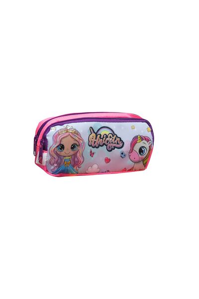 Polin Double Eyed Patterned Pencil Bag