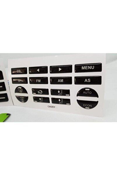 GARDENAUTO Volkswagen Caddy-passat B6-golf 5-jetta Teyp Tuş Takımı Kaplama