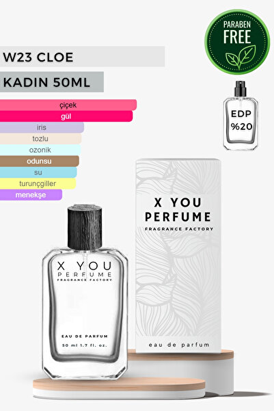x you perfume Cloe 50ml Edp Woman Perfume W23