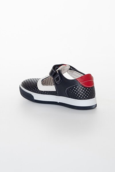 Dilimler Ayakkabı Cute Young Orthopedic Laser Navy Blue White Boys' Shoes