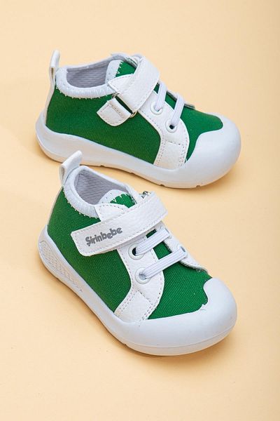 Dilimler Ayakkabı Şirinbebe Şiringenç Linen Green Men's İlkadım Baby Kids Shoes
