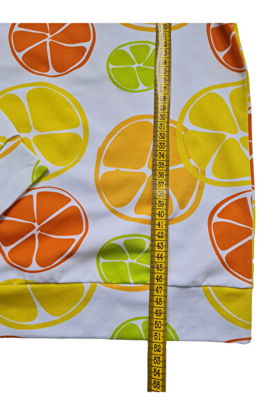 GÜNEŞ ÇOCUK GİYİM Limon Desenli Kız Çocuk Pijama