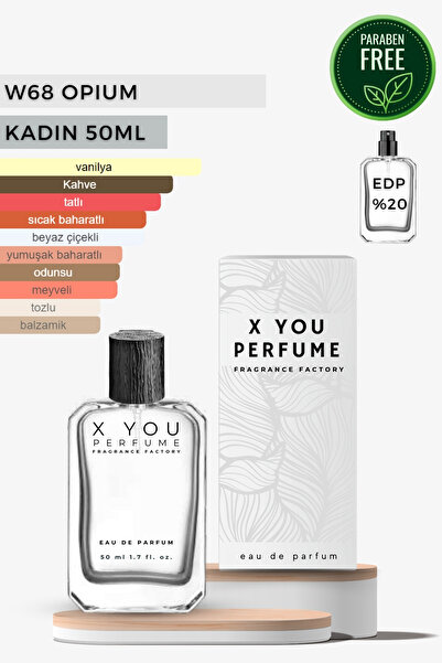 x you perfume Opuİm 50ml Edp Woman Perfume W68