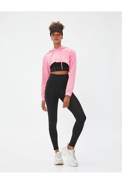 Koton Basic-Sportstrumpfhose mit extra hohem Bund