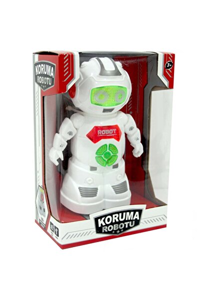 TOYFEST Türkçe Konuşan Pilli Koruma Robotu - 24 CM