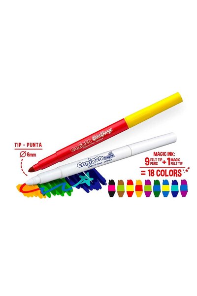 TOYFEST قلم طلاء سحري متغير اللون