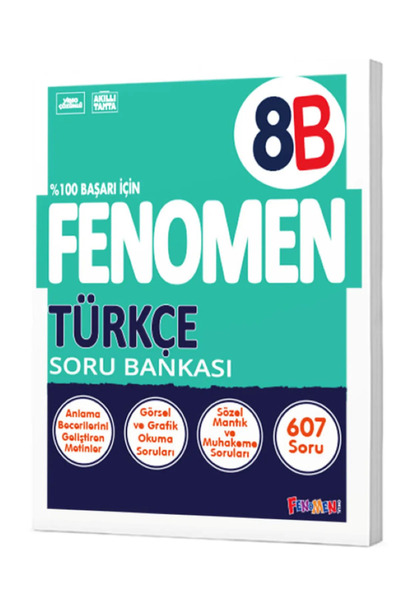 Fenomen Yayıncılık Fenomen 8 Türkçe B Soru Bankası