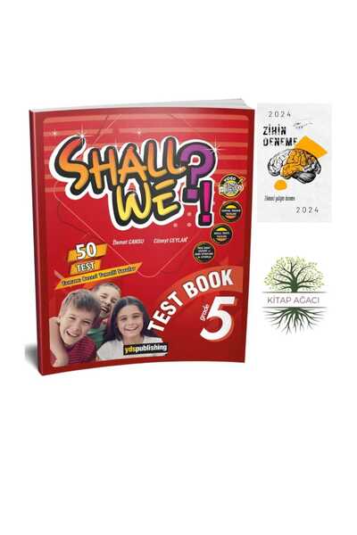 Karma Kitaplar SHALL WE 5.SINIF TESTBOOK+ZİHİN DENEME(KİTAPAGACI)YENİ BASKI